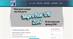 Desktop Screenshot of improfestuk.co.uk